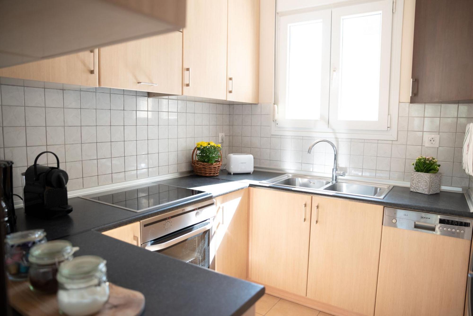 Solari Hill Maisonette Two Private Parking Alepou المظهر الخارجي الصورة